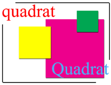 Dictionary Quadrat / Quadrat