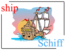 Dictionary Ship / Schiff