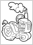 Malvorlage Traktor