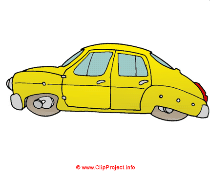 Yellow Cab Bild Clipart gratis herunterladen