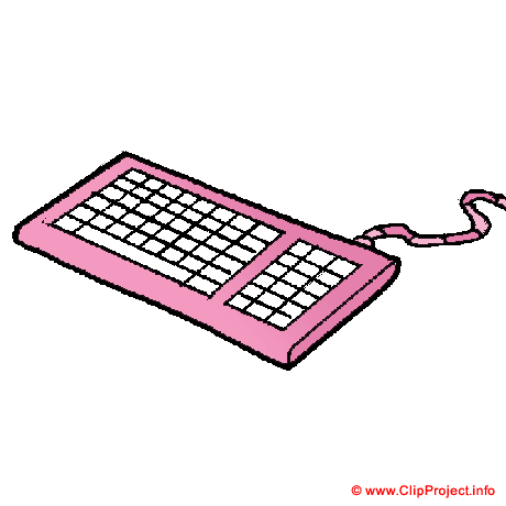 Tastatur Clipart Bild kostenlos