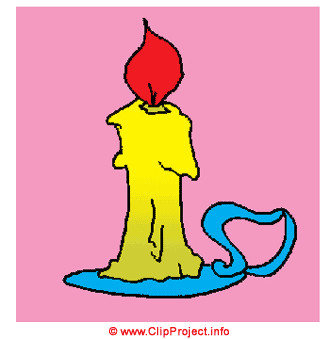 Candle / Kerze / Clipart Gif