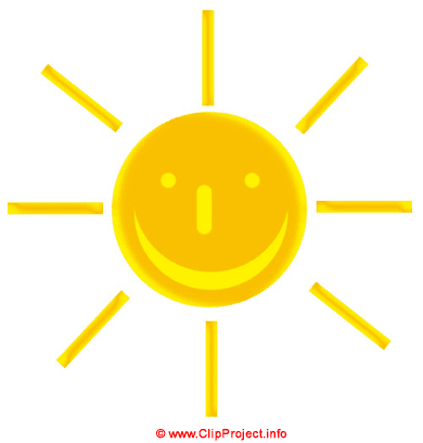 Yellow Sun / Gelbe Sonne / Free Cliparts