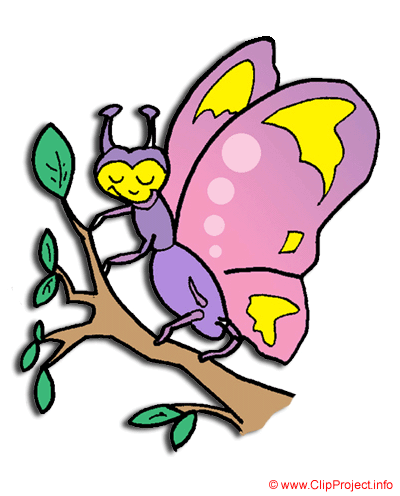 Schmetterling Clipart, Osterbilder kostenlos herunterladen