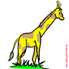Giraffe Clipart-Bild kostenlos